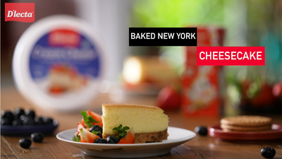 Baked New York Cheesecake (with egg)
