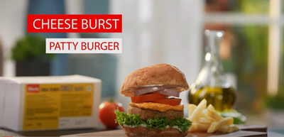 Cheese Burst Patty Burger