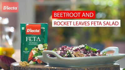 Beetroot Rocket Leaves Feta Salad