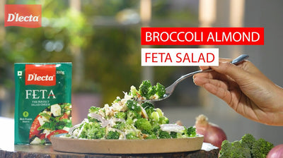 Broccoli Salad With Feta & Almond