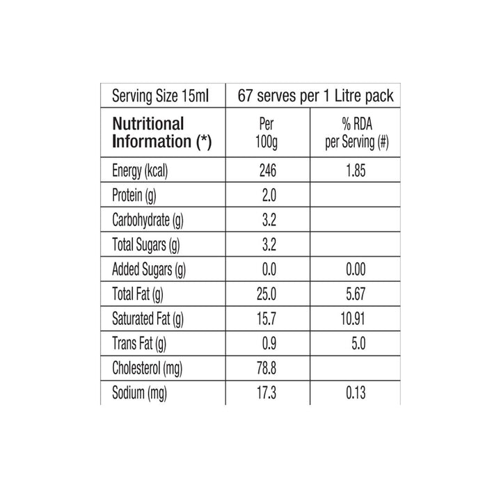 DAIRY CREAM 1000 ml