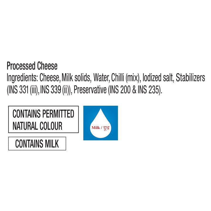 DLECTA CHILLI CHEESE SLICE 200 g