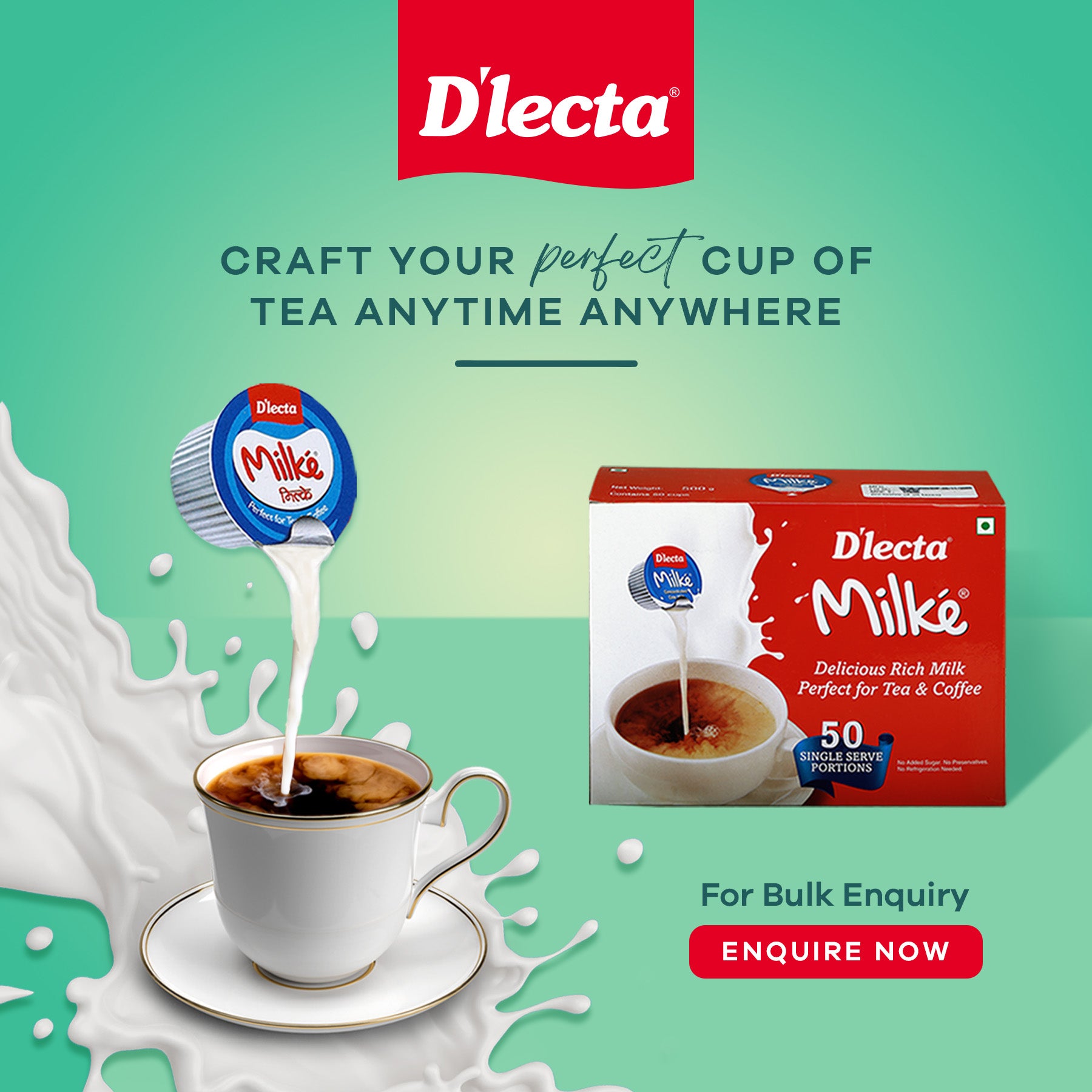 D'lecta Milke - 10ml * 50 units | Shop Now