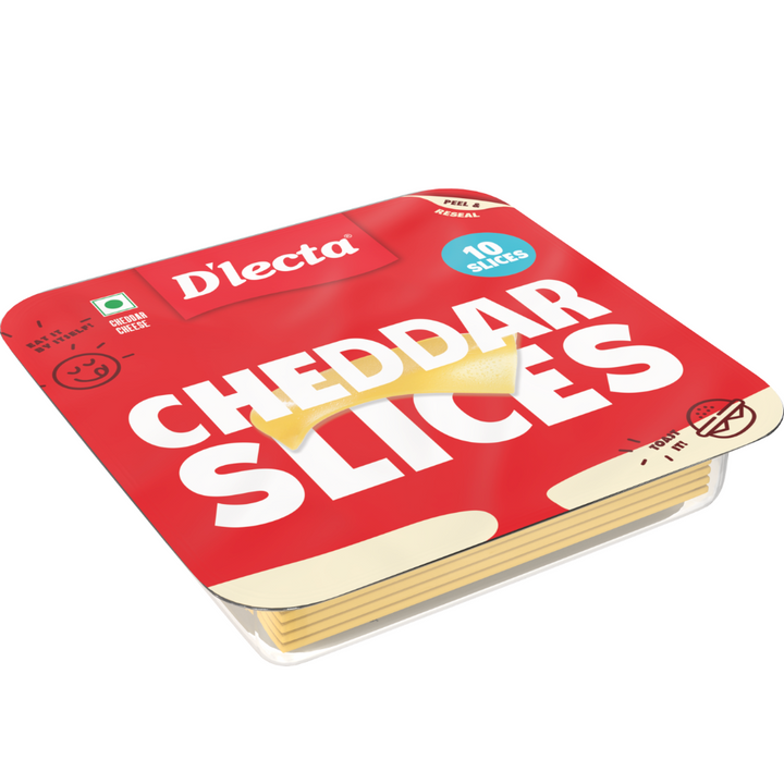 NATURAL CHEDDAR CHEESE SLICES 200 g