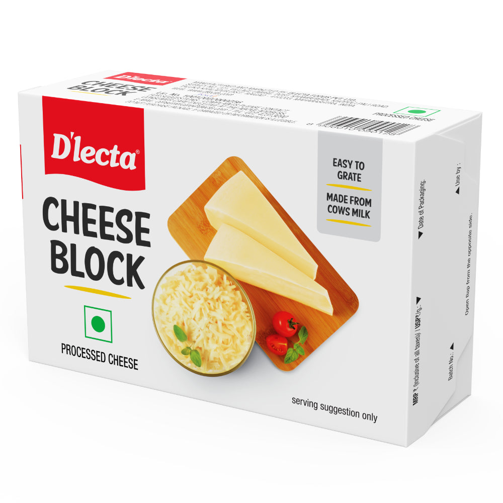 D'lecta Cheese Block - 200g at Best Price | Buy Online