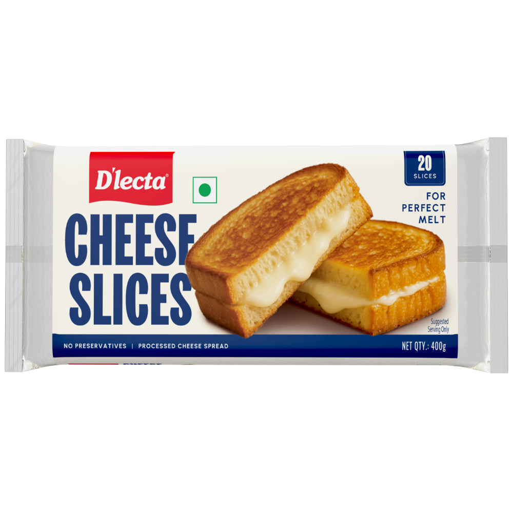 CHEESE SLICES 400 g (20 Slices)