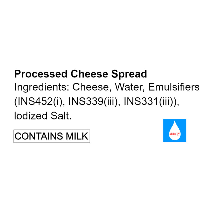 CHEESE SLICES 400 g (20 Slices)