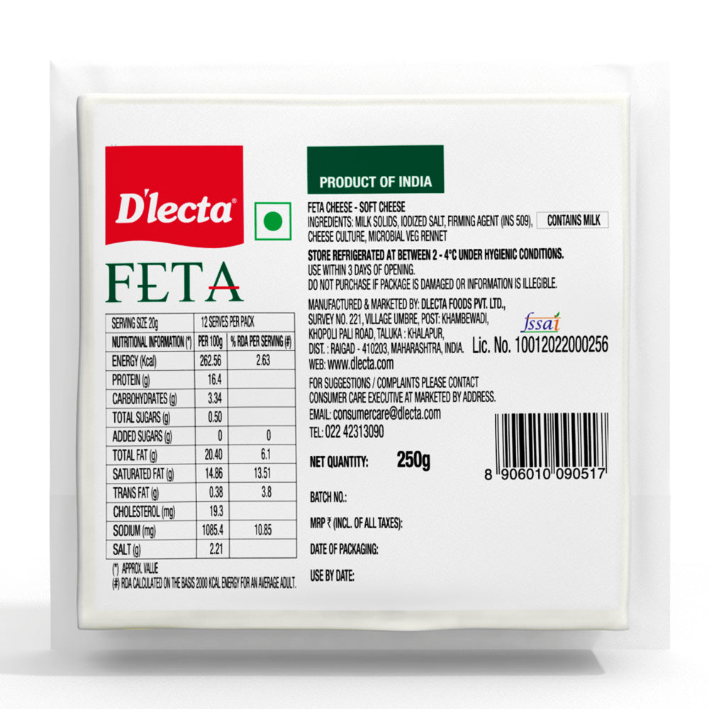 FETA CHEESE 250 g